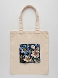 Tote Bag Blue Flowers